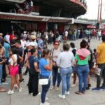 Desplazados que huyen de la violencia en el Catatumbo