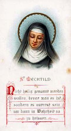 Santoral: Santa Matilde  Hackeborn y San Abdías Profeta