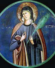 Santoral: Santa Escolástica y Beato Hugo de Fosses